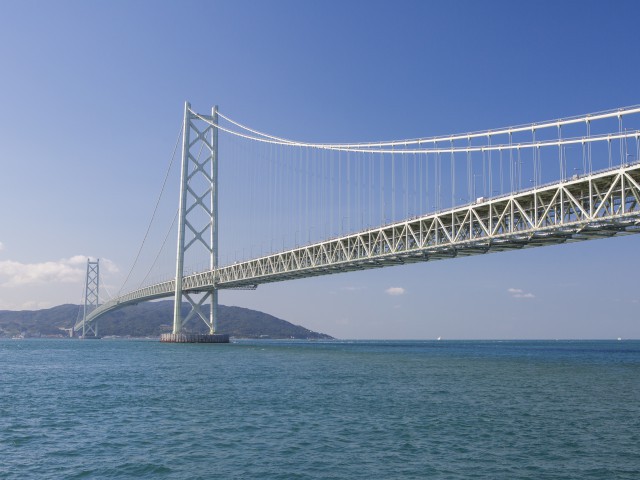 明石海峡大橋 ー 世界最大級の吊橋 営業時間 場所 地図等の情報 まっぷるトラベルガイド