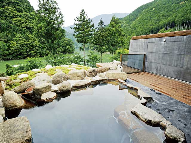 おくとろ温泉やまのやど 日帰り入浴 ー エメラルドグリーンの北山川を望む露天風呂が魅力 営業時間 場所 地図等の情報 まっぷるトラベルガイド