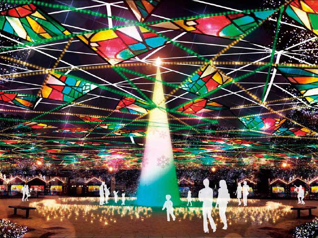 周南冬のツリーまつり ー 60万個のledで装飾されたイルミネーションストリートが出現 営業時間 場所 地図等の情報 まっぷるトラベルガイド