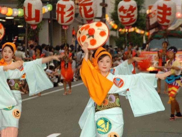 山形花笠まつりの営業時間 場所 地図等の情報 まっぷるトラベルガイド