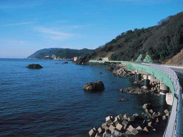 越前 河野しおかぜライン 旧河野海岸有料道路 の営業時間 場所 地図等の情報 まっぷるトラベルガイド