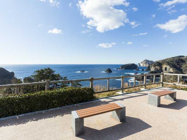 奥石廊崎展望所の営業時間 場所 地図等の情報 まっぷるトラベルガイド