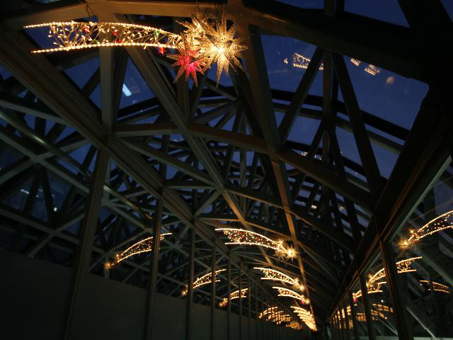 京都駅ビル クリスマスイルミネーションの画像 3枚目