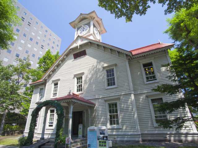 札幌市時計台(旧札幌農学校演武場)