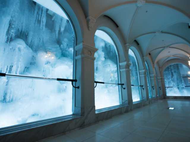 雪の美術館