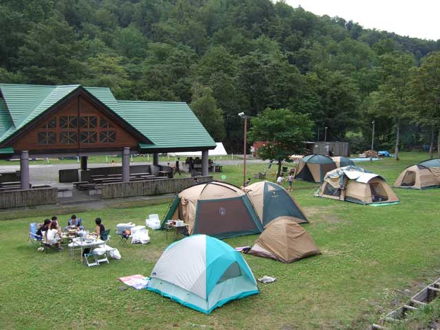 道民の森一番川地区自然体験キャンプ場