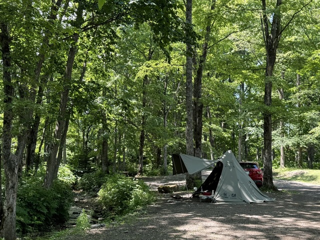 隠れ家的オートキャンプ場「遊び小屋コニファー」の画像 1枚目