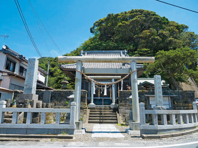 金谷神社の大鏡鉄