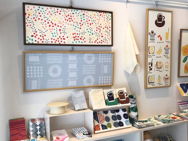 カフェと手ぬぐい ここことにじゆらの画像 2枚目