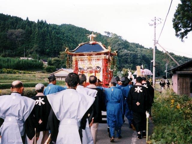 宇太水分神社秋祭
