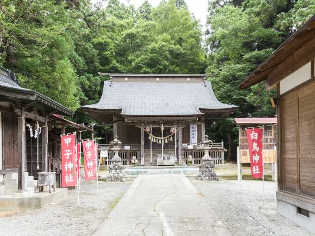 白鳥神社(奥州の蛇藤)