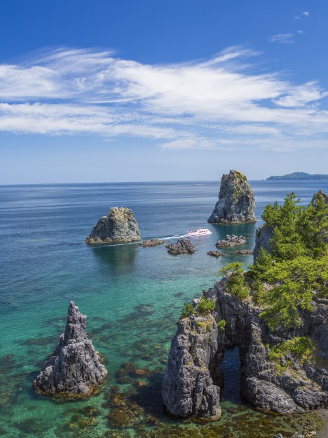 青海島 観光汽船