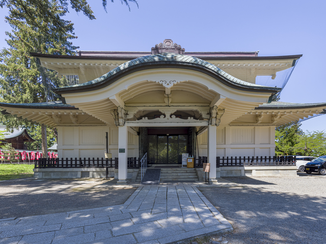 上杉神社宝物殿 稽照殿の画像 3枚目