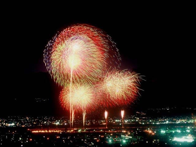 市川三郷町ふるさと夏祭り「神明の花火大会」