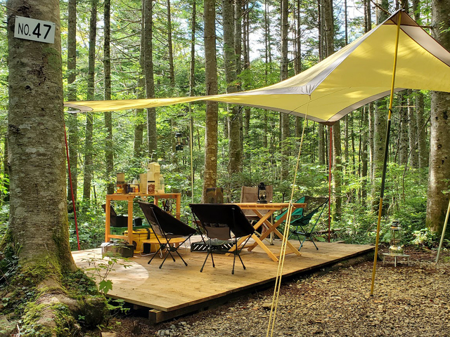 御岳自然休養林胡桃島キャンプ場の画像 2枚目