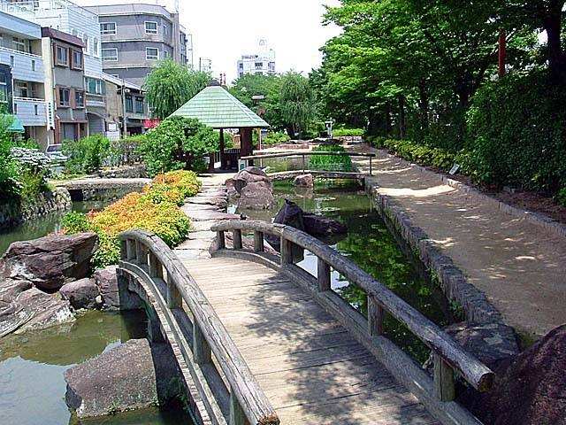 西川緑道公園・枝川緑道公園