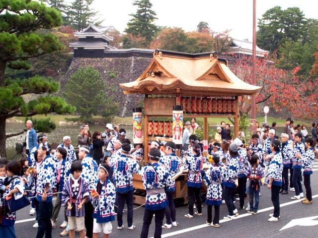 松江祭鼕行列の画像 3枚目