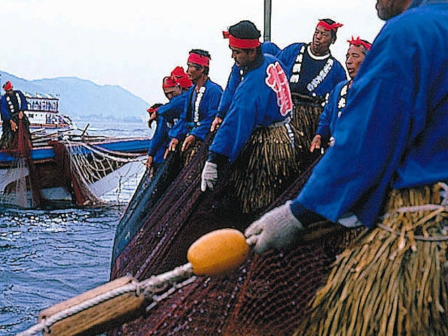 鞆の浦観光鯛網