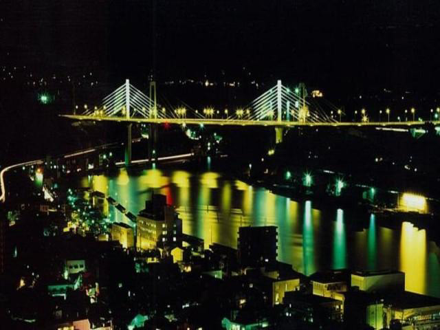 新尾道大橋ライトアップの画像 1枚目
