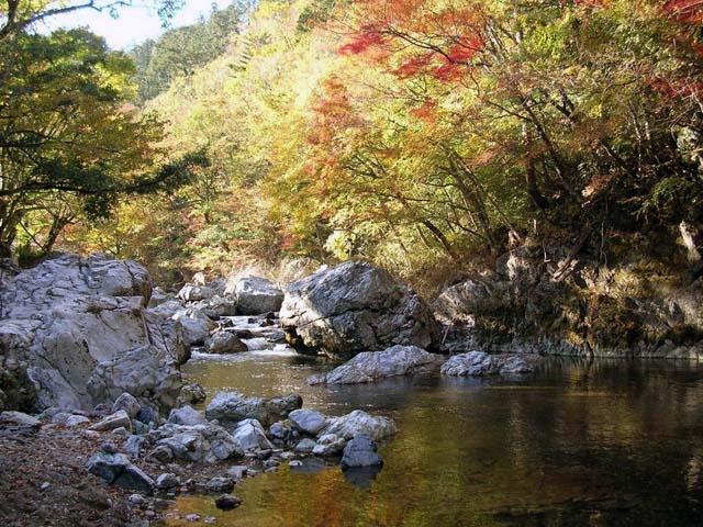 小田深山渓谷