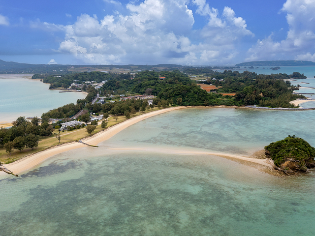 屋我地ビーチの画像 1枚目