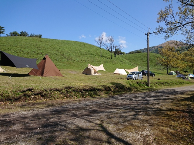 阿蘇瀬の本高原茶屋の原キャンプ場の画像 1枚目