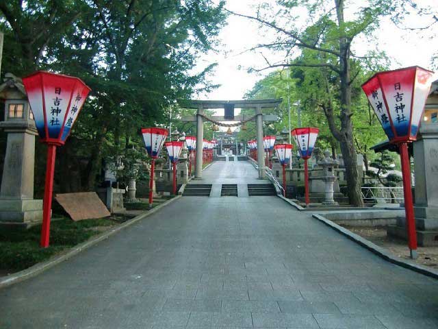 大野日吉神社の画像 1枚目