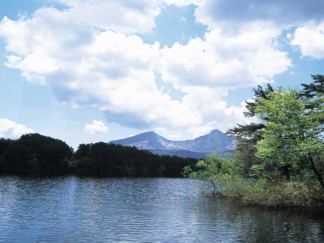 五色沼の紅葉