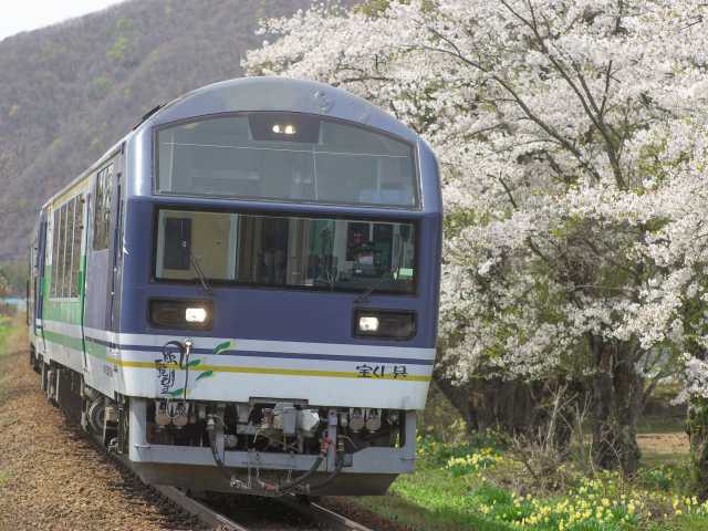 会津鉄道 お座トロ展望列車