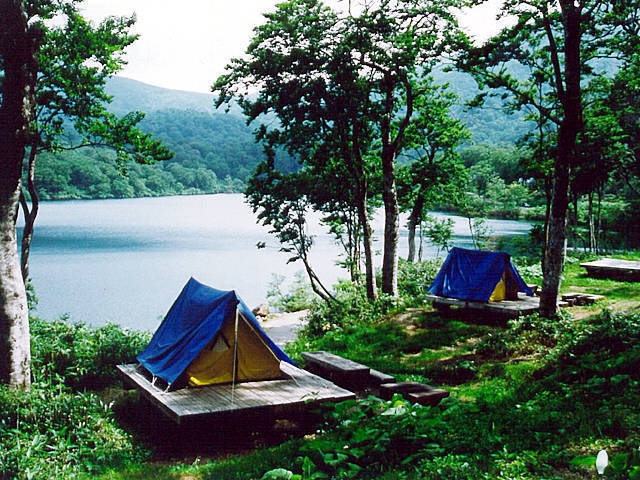 須川湖キャンプ場