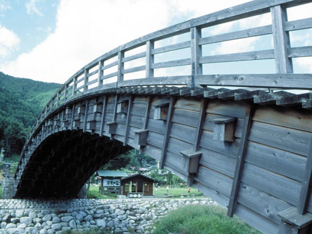 奈良井木曽の大橋