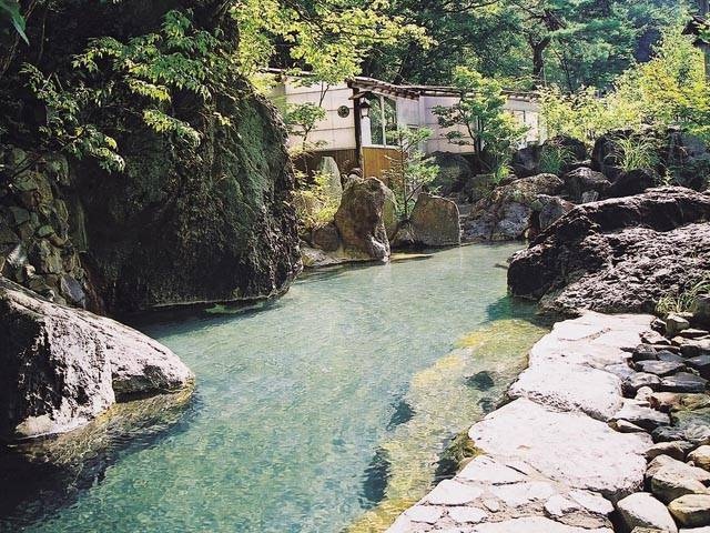 松川渓谷温泉 滝の湯(日帰り入浴)