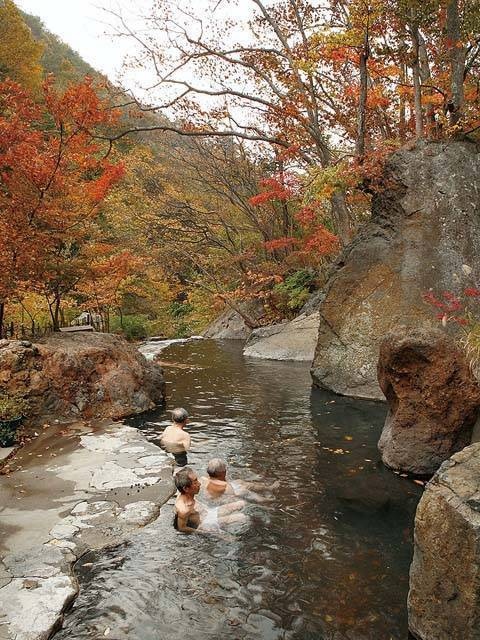 松川渓谷温泉 滝の湯(日帰り入浴)