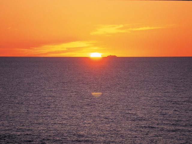 夕陽海岸の画像 1枚目