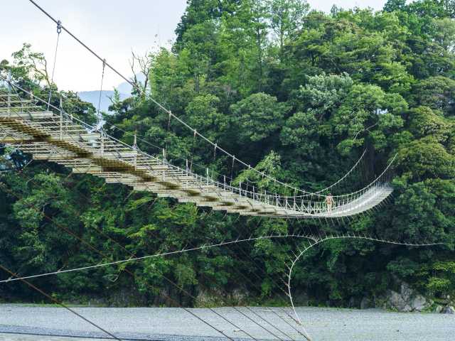 塩郷の吊橋の画像 1枚目