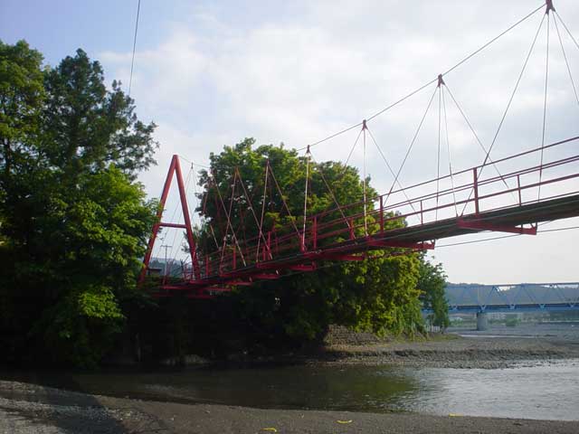 小長井吊橋
