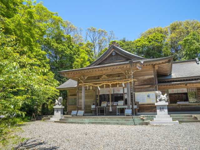 粟ヶ岳山頂 阿波々神社