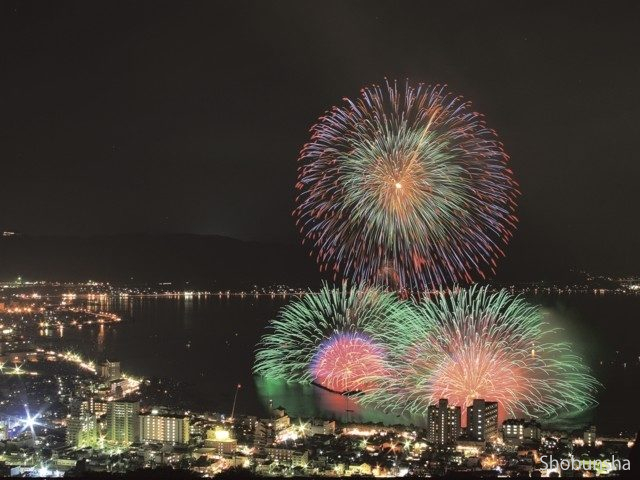 諏訪湖祭湖上花火大会(長野県)