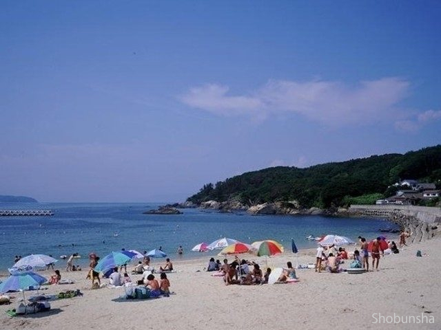 離島のビーチ 網地白浜海水浴場(宮城県)