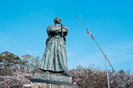 風頭山バス停から徒歩5分 龍馬ゆかりの地