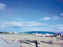 伊丹空港から