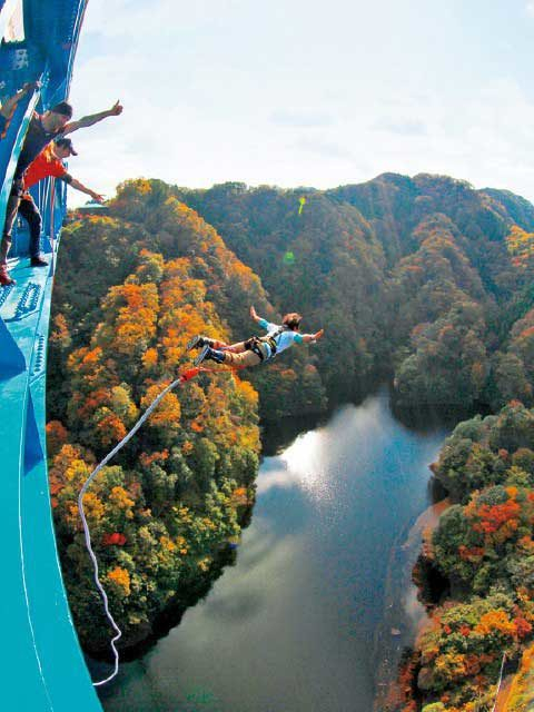 茨城 奥久慈 日本一のバンジーなど体験スポットがいっぱい 観光旅行メディア まっぷるトラベルガイド