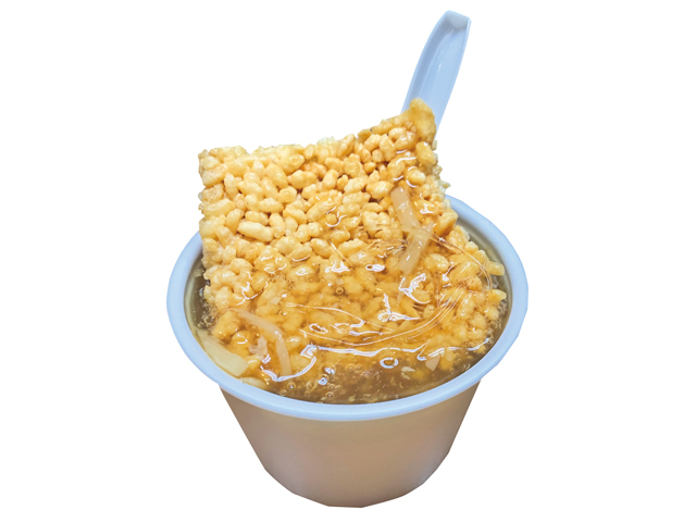 黄金のふかひれスープ(おこげ入り)500円