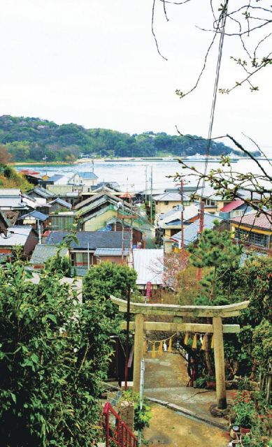 牛窓の観光スポット しおまち唐琴通り