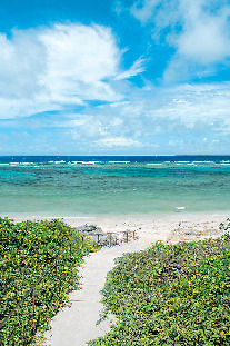 【黒島の観光スポット】仲本海岸
