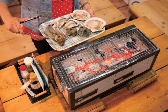 【八食センターで炭火焼き】2.いざ炭火焼きスタート!