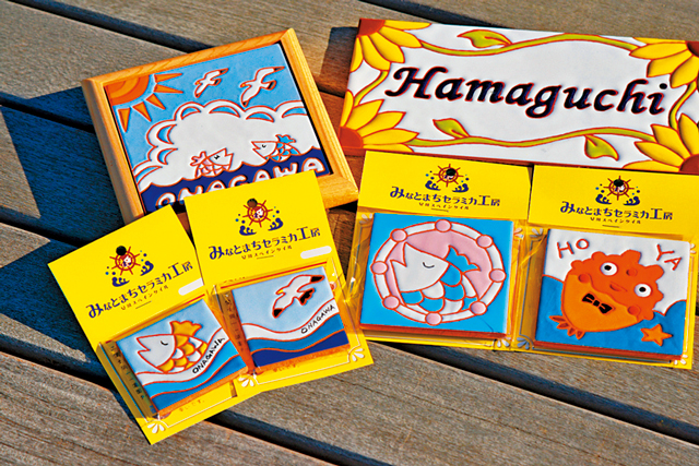 【シーパルピア女川】スペインタイルの絵付け体験ができる「みなとまちセラミカ工房」