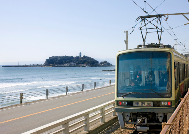 江ノ電観光の決定版！ 海沿いを気ままに途中下車の旅 モデル