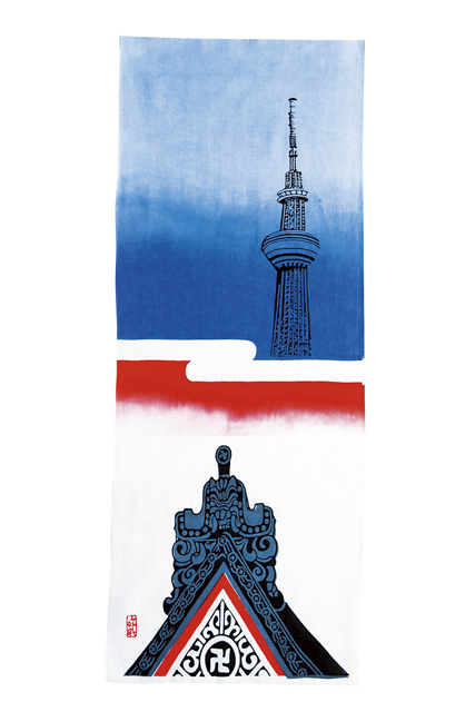 【浅草の食べ歩きスポット】職人が昔ながらの製法で作る「染絵手ぬぐい ふじ屋」