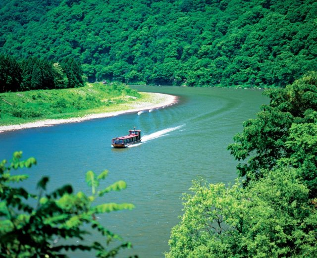 阿賀野川ライン舟下り